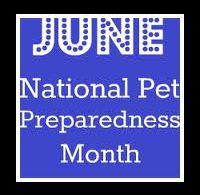 National pet preparedness month